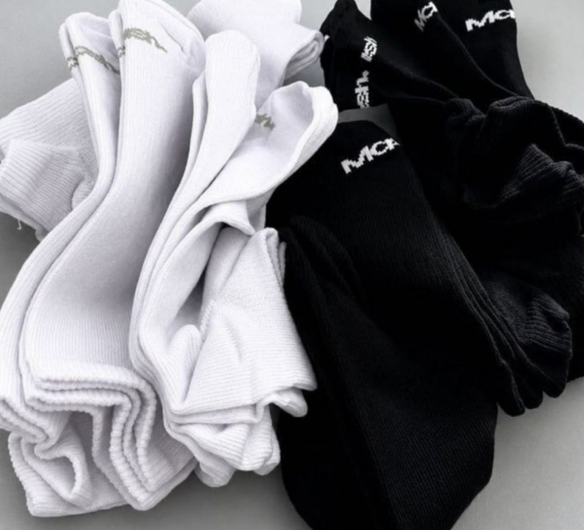 🧦 Kit 10 Pares Meia Soquete Algodão - Mash