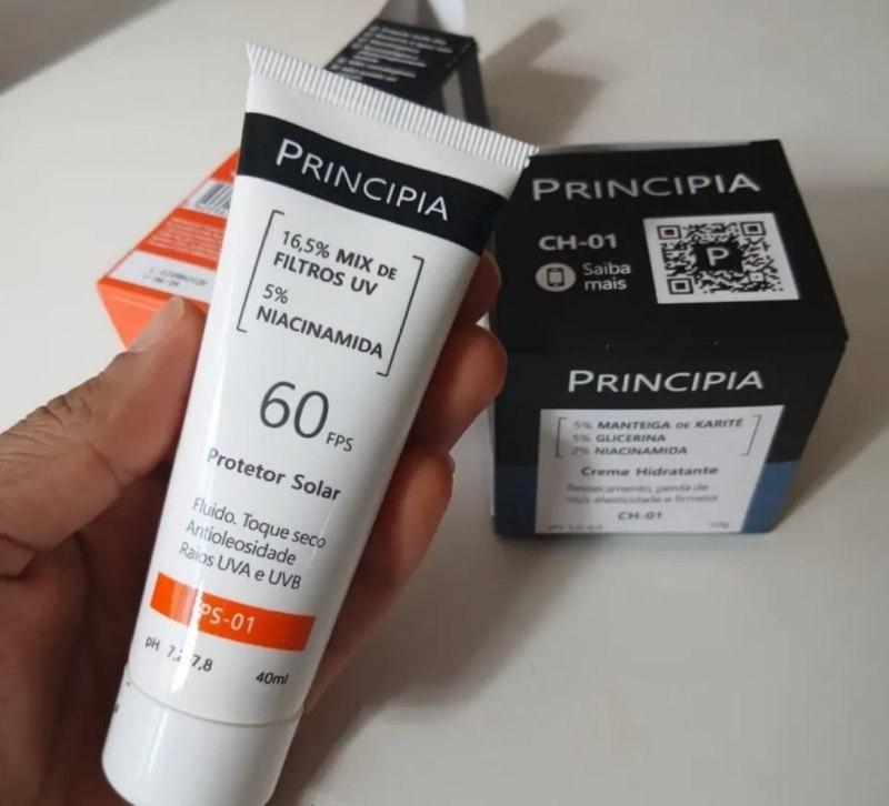 𧓠Principia Kit Hidratação E Proteção Facial Ch-o1 + Ps-01