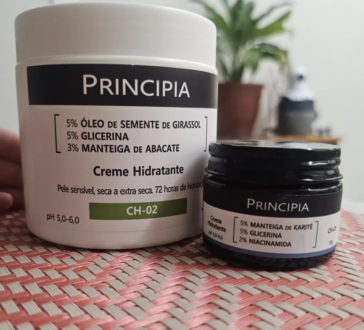 ✅ Principia Kit Cremes Hidratantes Rosto E Corpo Ch-01 + Ch-02 Seca Dia/Noite