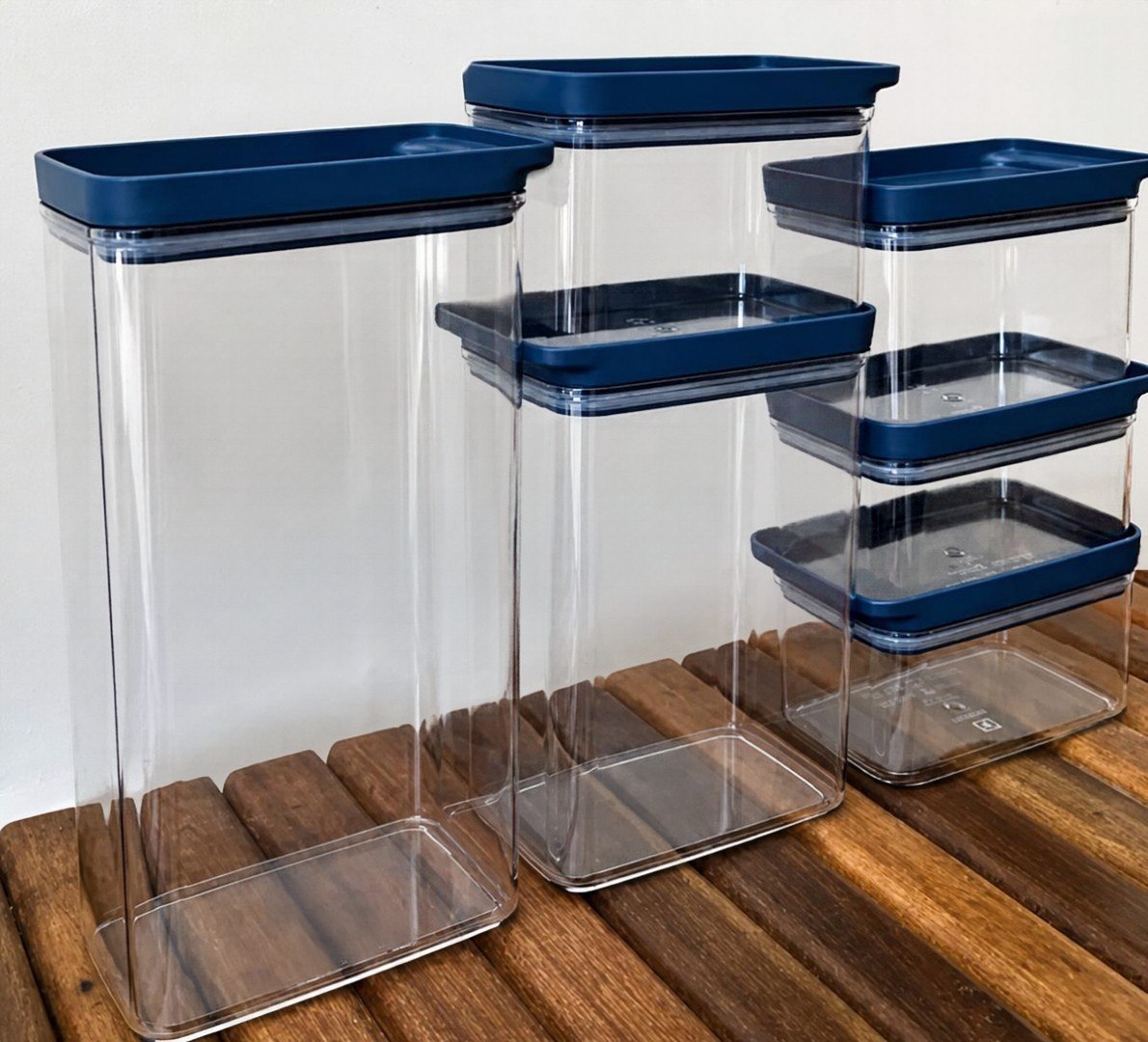 ✅ Kit 6 Potes Herméticos e Organizadores Electrolux