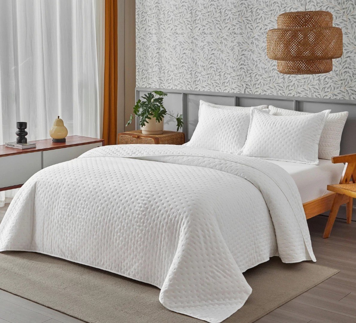 🛏️ Kit Colcha Cobre Leito 3 Peças