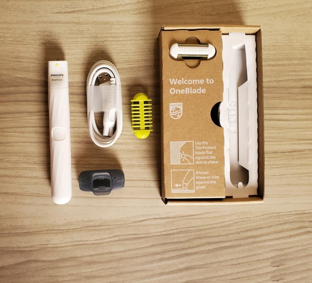 🪒 Aparador de Pelos Íntimos Philips OneBlade Intimate