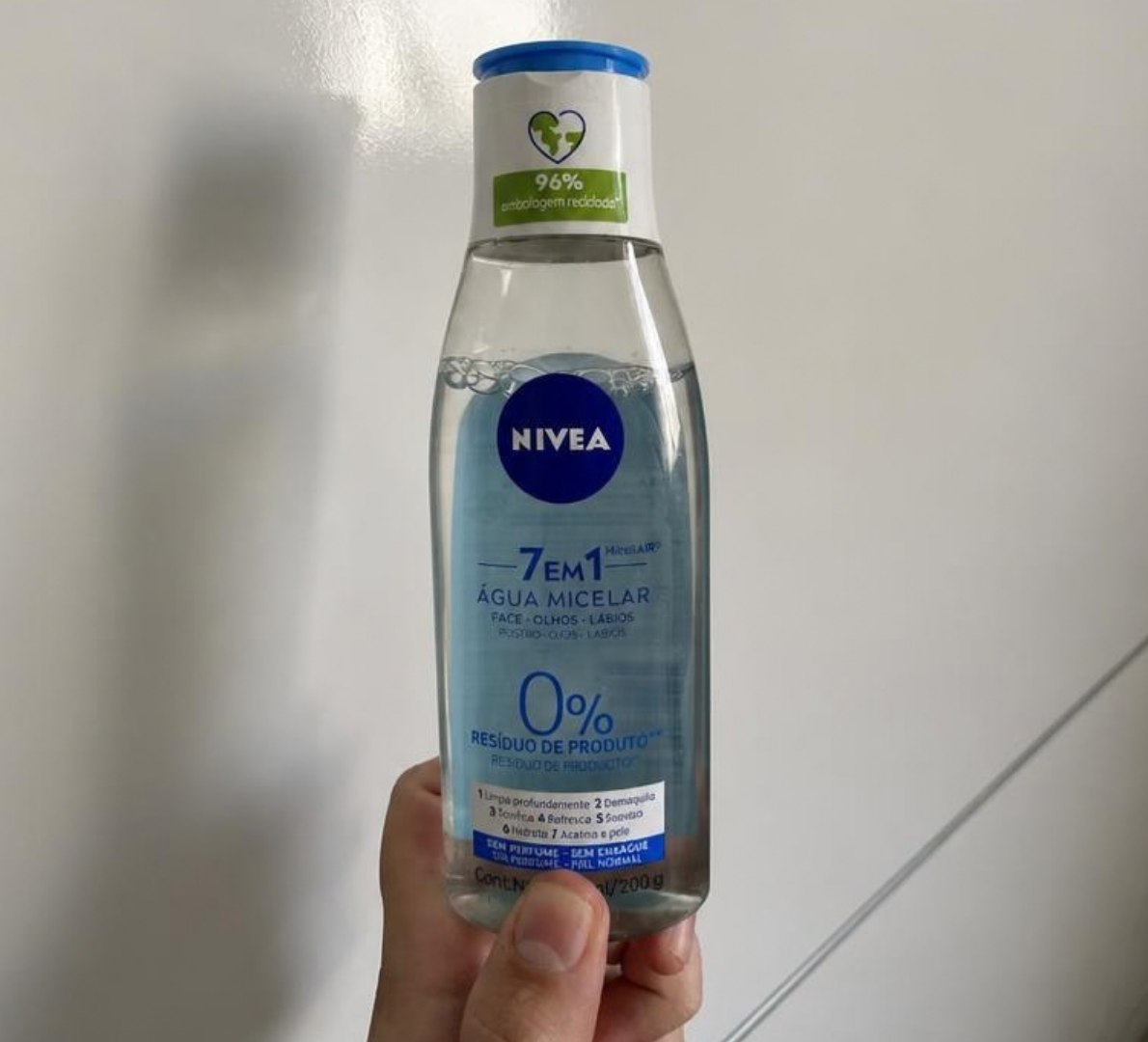 🫧 NIVEA Água Micelar Solução de Limpeza 7 em 1 Refrescante 200ml