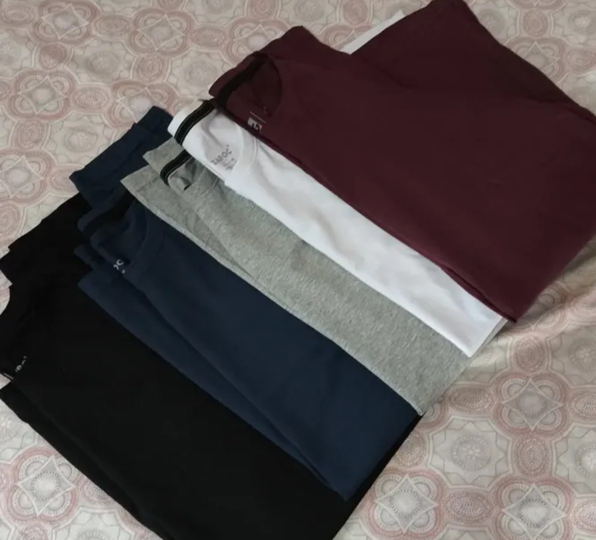 👕 Kit 5 Camiseta Manga Longa Slim Algodão Zaroc