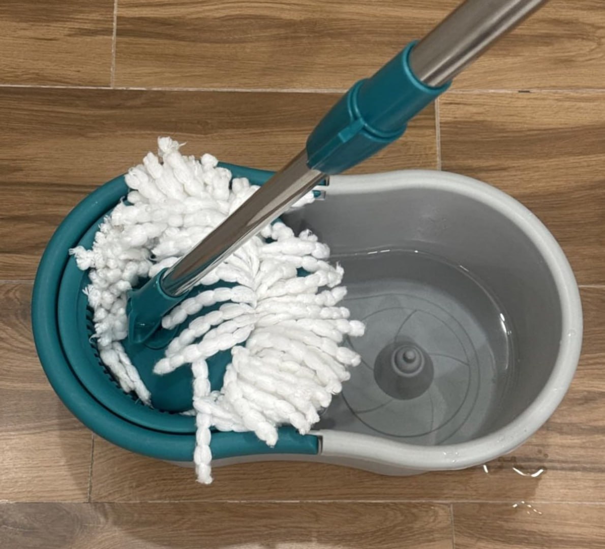 ✅ Flash Limp Mop Giratório Fit com Balde 8L