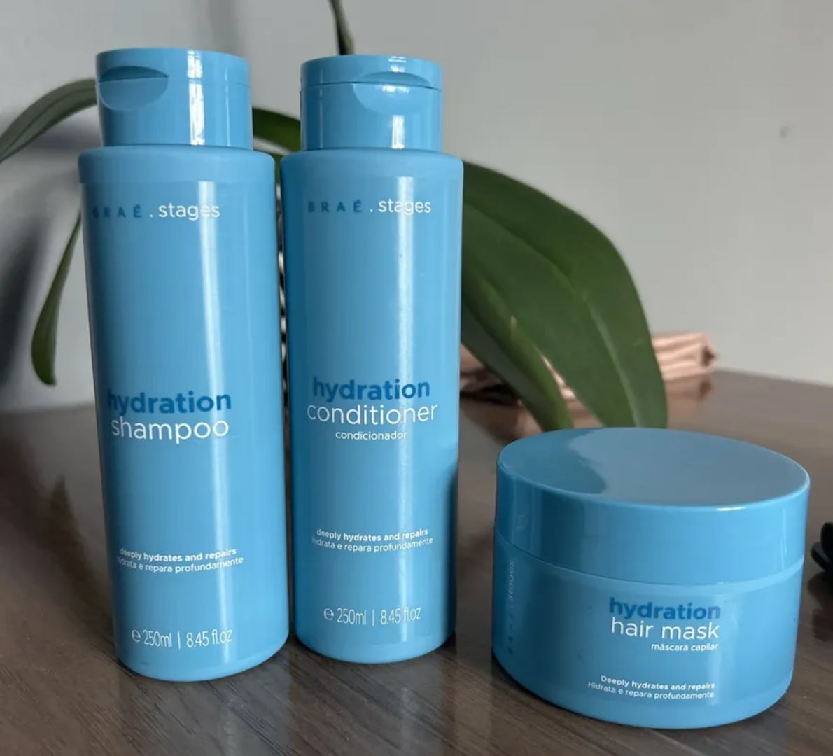 🧴 Kit Stages Hydration Braé (Shampoo + Condicionador + Máscara)
