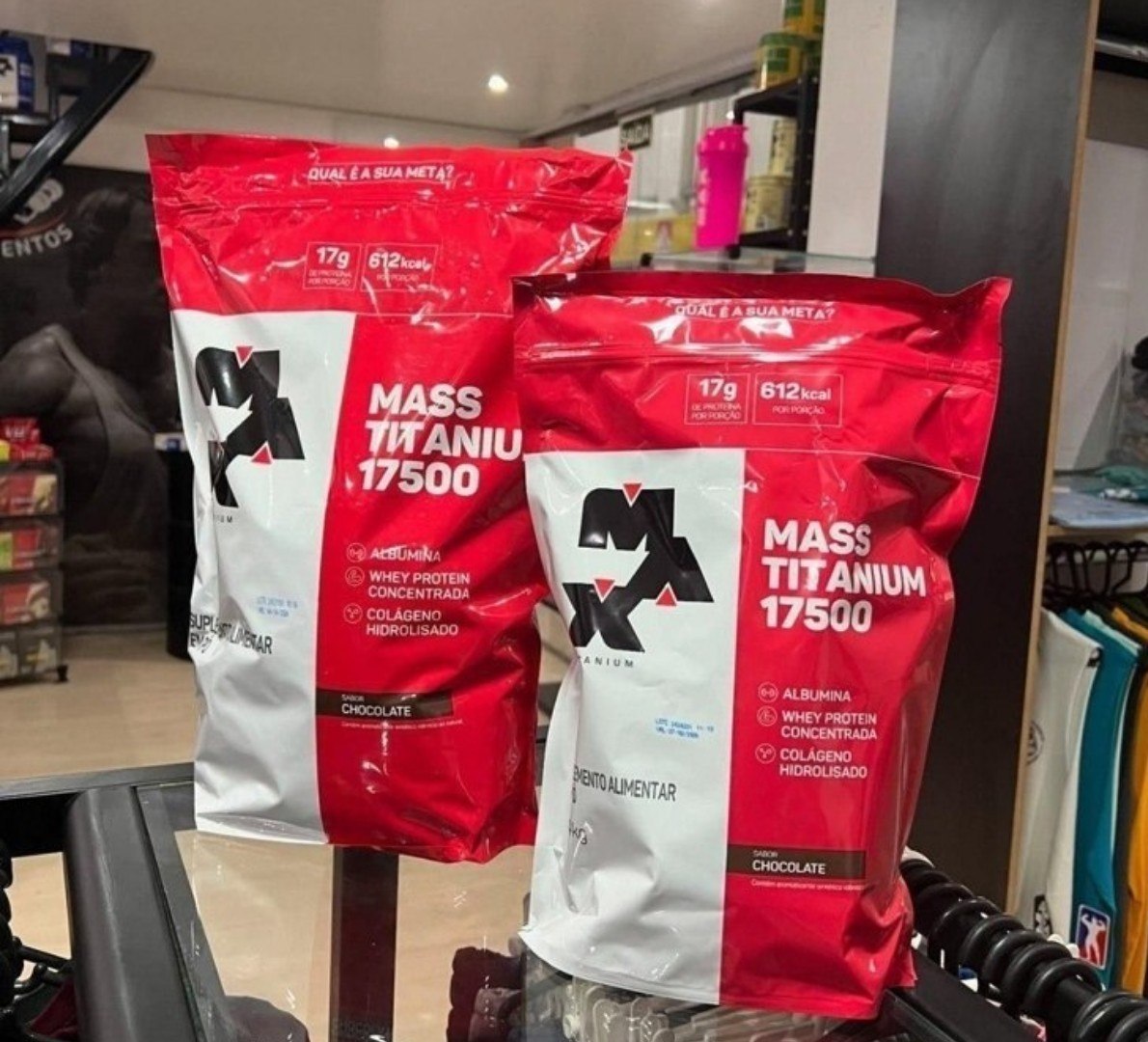 💪 Hipercalórico 1,4kg Max Titanium Sabor Chocolate