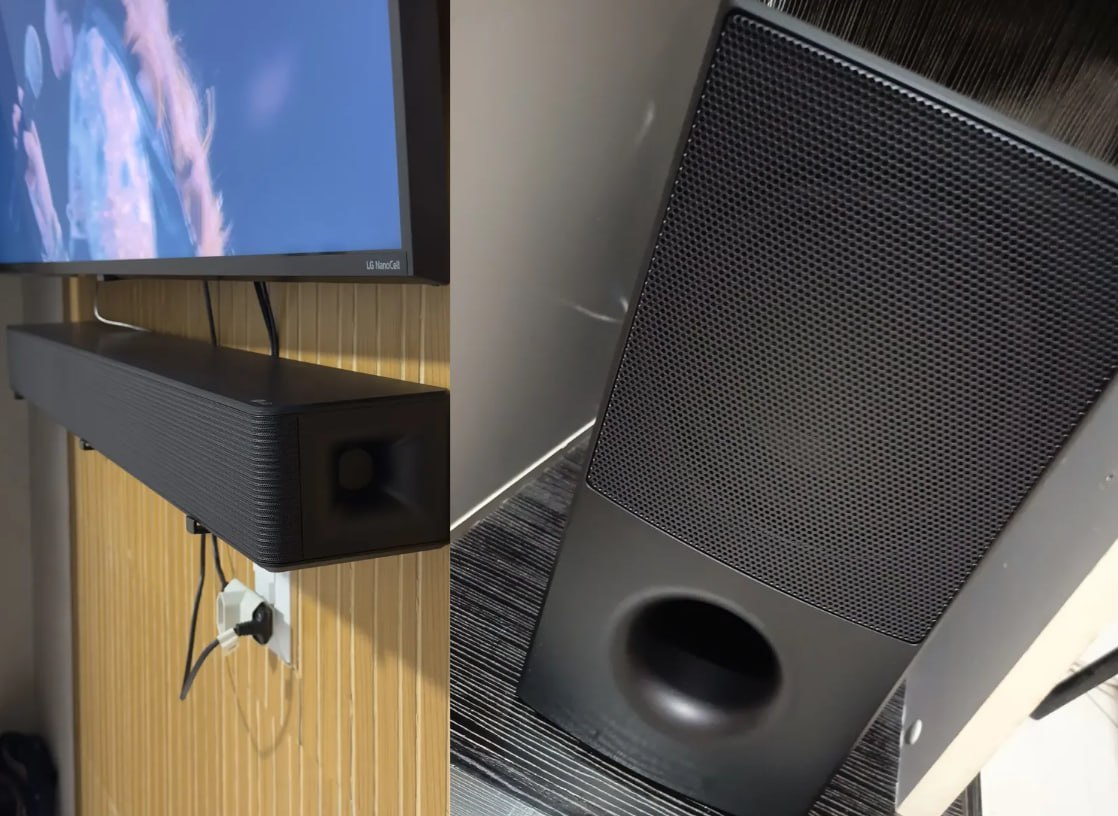 🔊 Soundbar LG 600W RMS (4.1 canais) com AI Sound Pro e WOW Interface