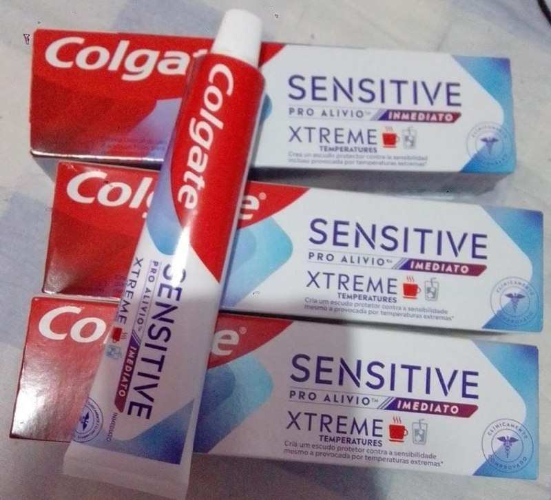 🦷 3 unid Colgate Creme dental Sensitive Pro Alívio Imediato Xtreme