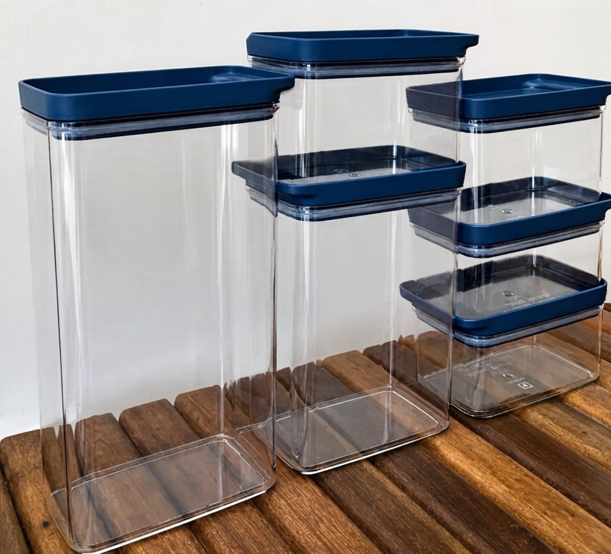 ✅ Kit 6 Potes Herméticos e Organizadores Electrolux