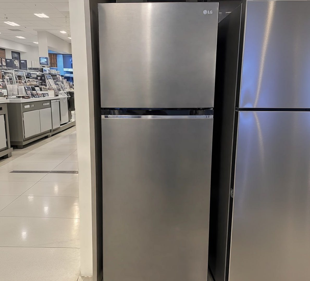 🧊 Geladeira LG Frost Free Inverter 375L Inox 127v