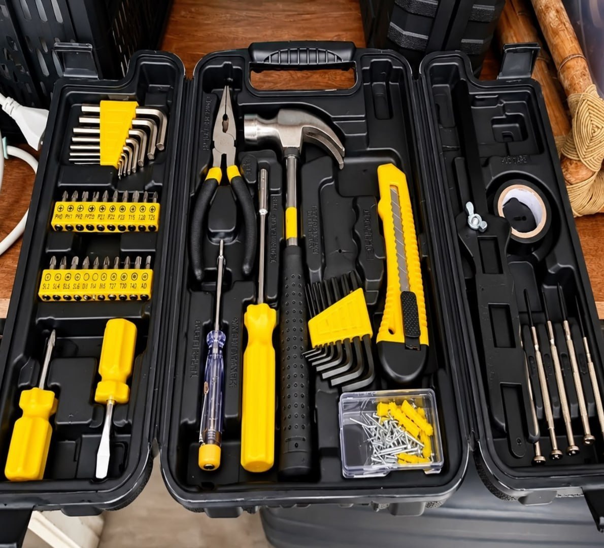 🧰 Jogo de Ferramentas 142 Peças Fasterr com Maleta
