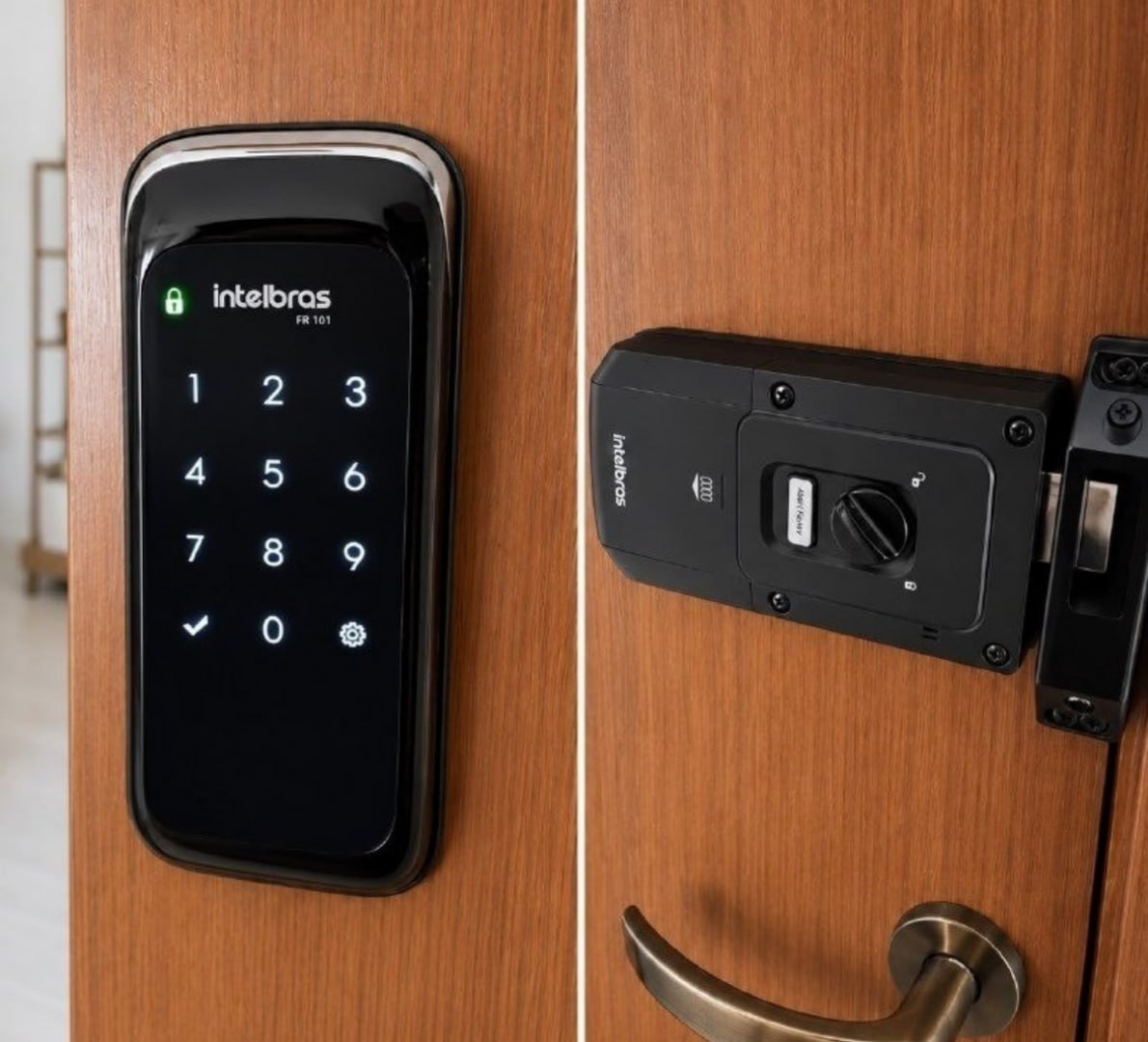 🔑 Fechadura Digital De Sobrepor Intelbras
