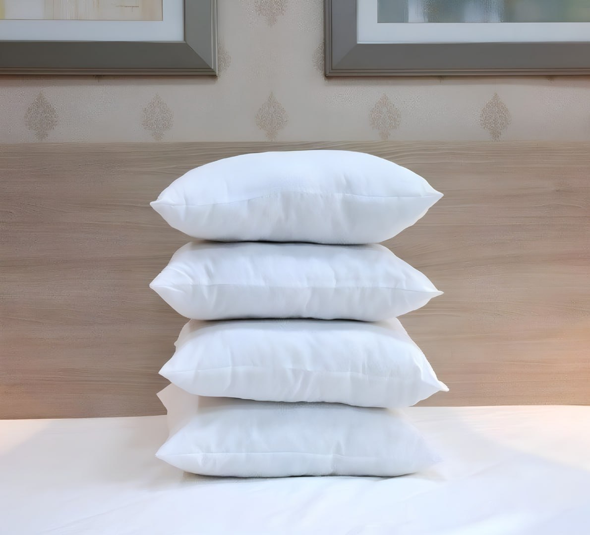 🛌 4 Travesseiros Antialérgico Impermeável 50x70cm