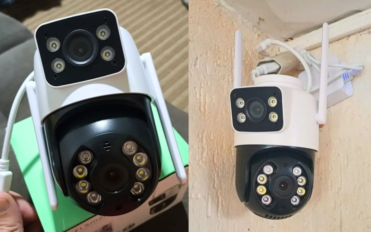 📷 Câmera Segurança Externa WiFi A28 App iCsee à Prova D'água