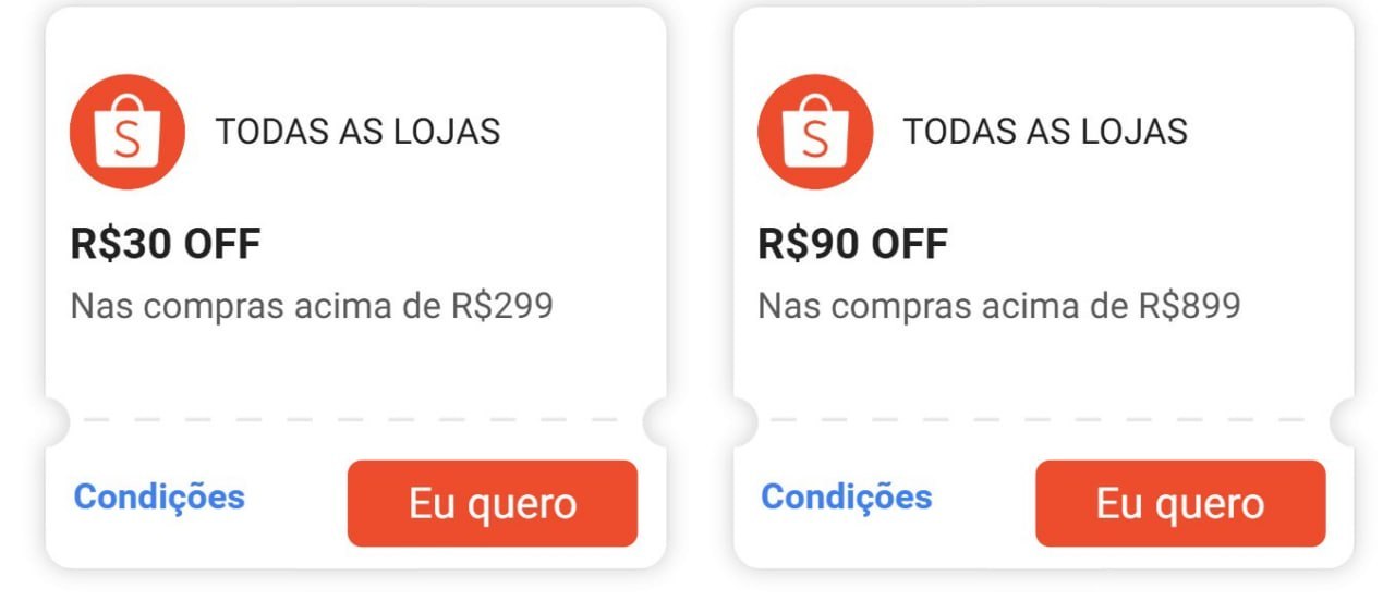 🚨 CUPONS SHOPEE 🚨