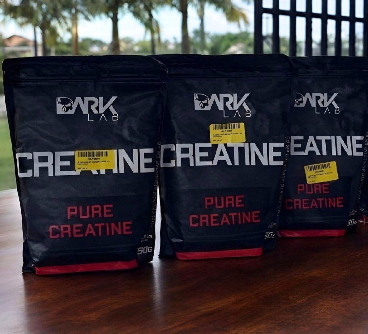 💪 3x Creatina Monohidratada Pura 500g Dark Lab