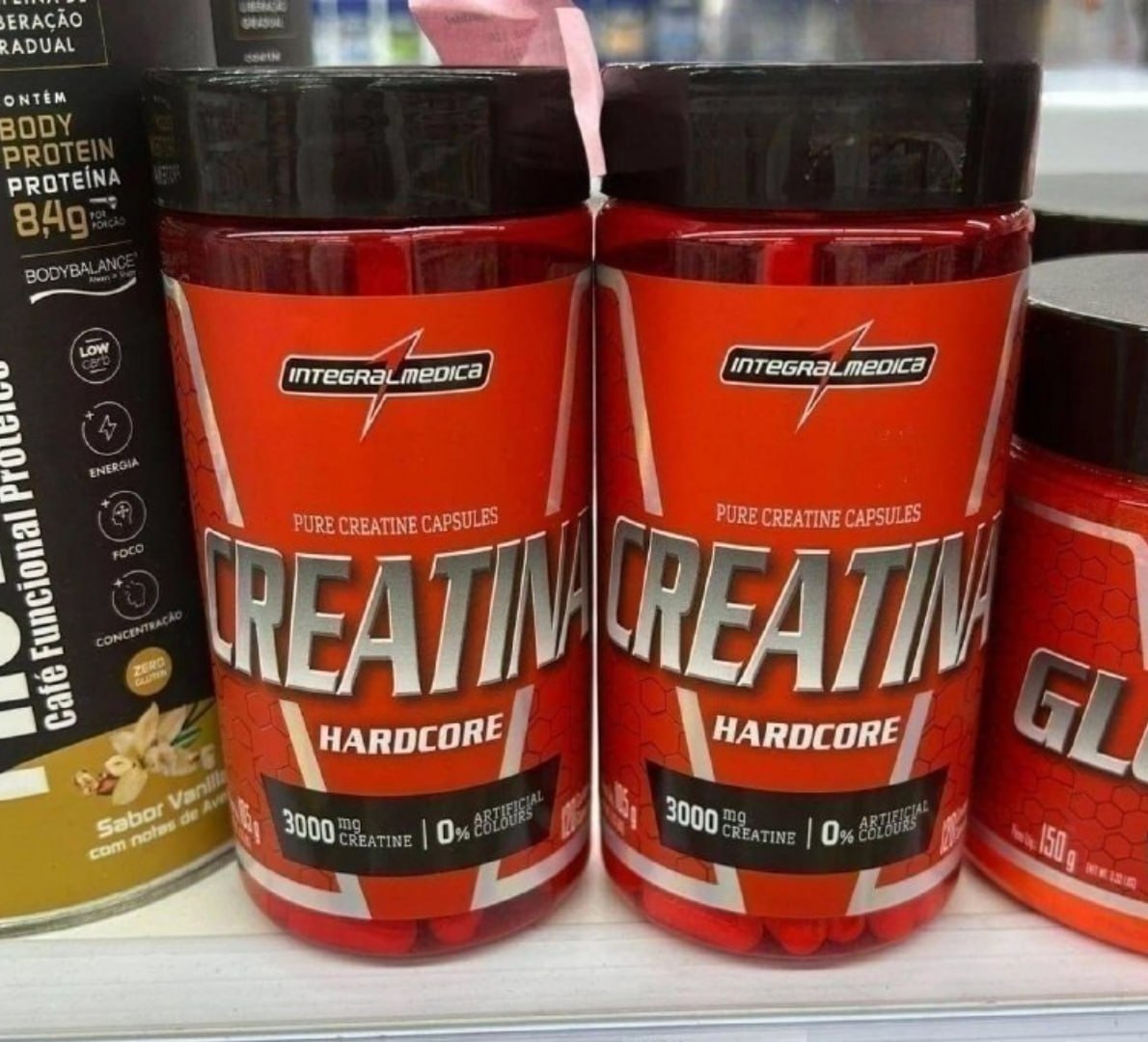 💪 Creatina Integralmédica Hardcore em cápsula 105g