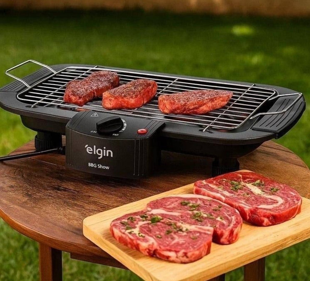 🥩 Churrasqueira Elétrica De Mesa Bbq Show Elgin