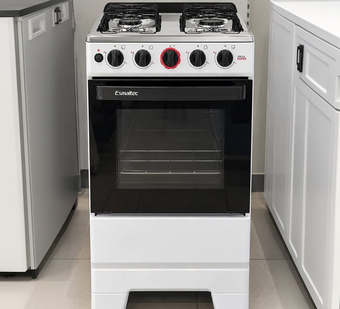 ✅ Fogão a Gás Mesa Inox Acendimento Automático Esmaltec