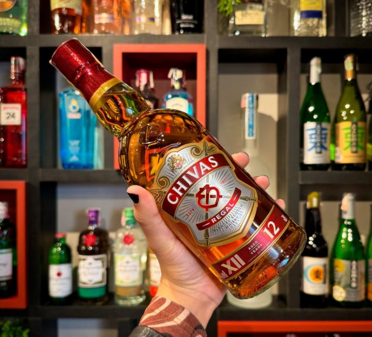 🥃 Whisky Chivas Regal 12 anos Blended Escocês 750ml