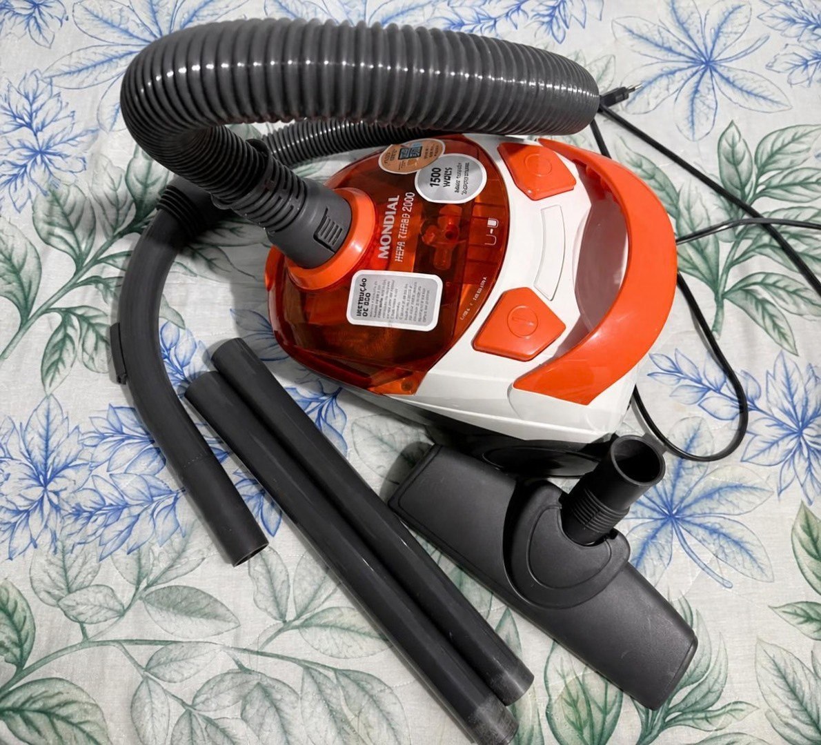 ✅ Aspirador De Pó Hepa Turbo 2000 Mondial 220V