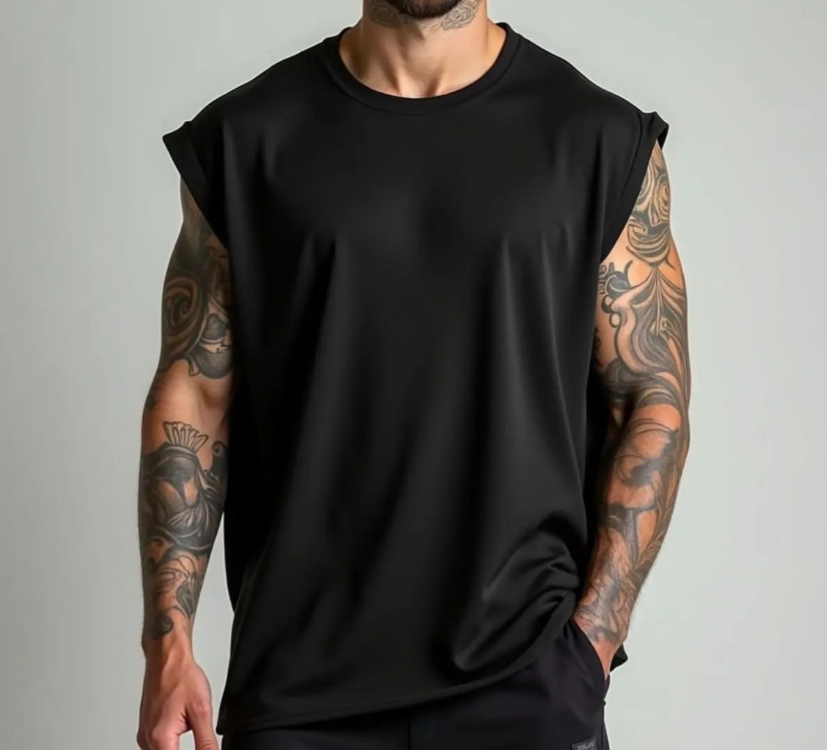 ✅ Regata Masculina Oversized - Opções de Cores