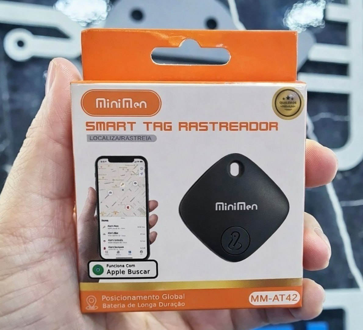 ✅ Mini Localizador Rastreador Smart Tag