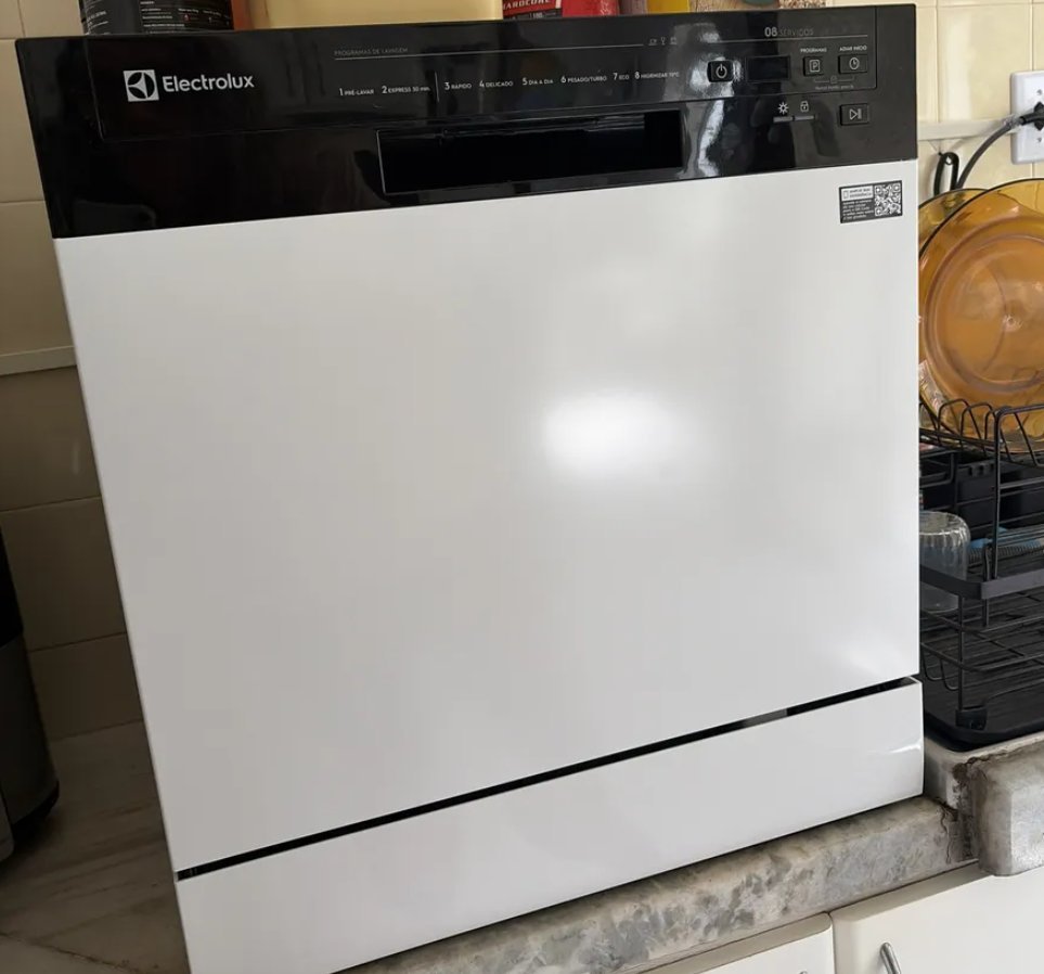 💧 Lava-louça Electrolux 8 Serviços 220v