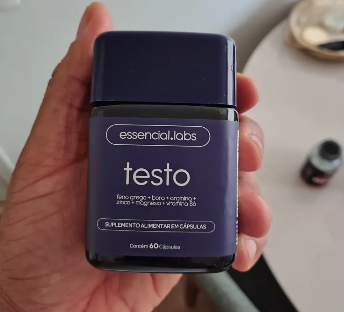 💪 Testo Essencial Precursor da Testosterona - 60 Cápsulas