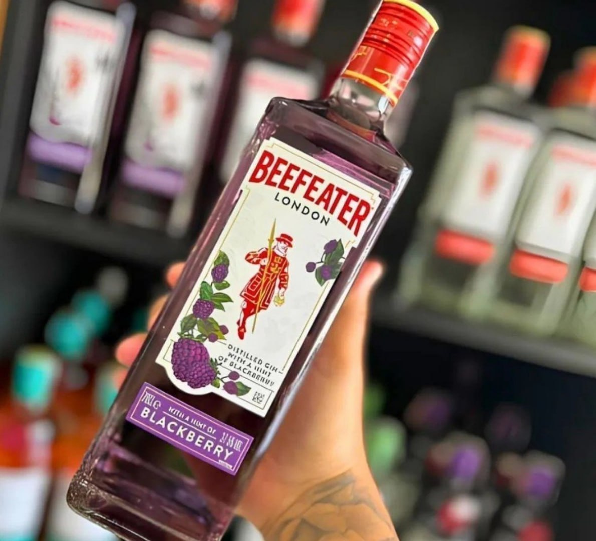 🍹 Gin Inglês Beefeater Blackberry 700ml