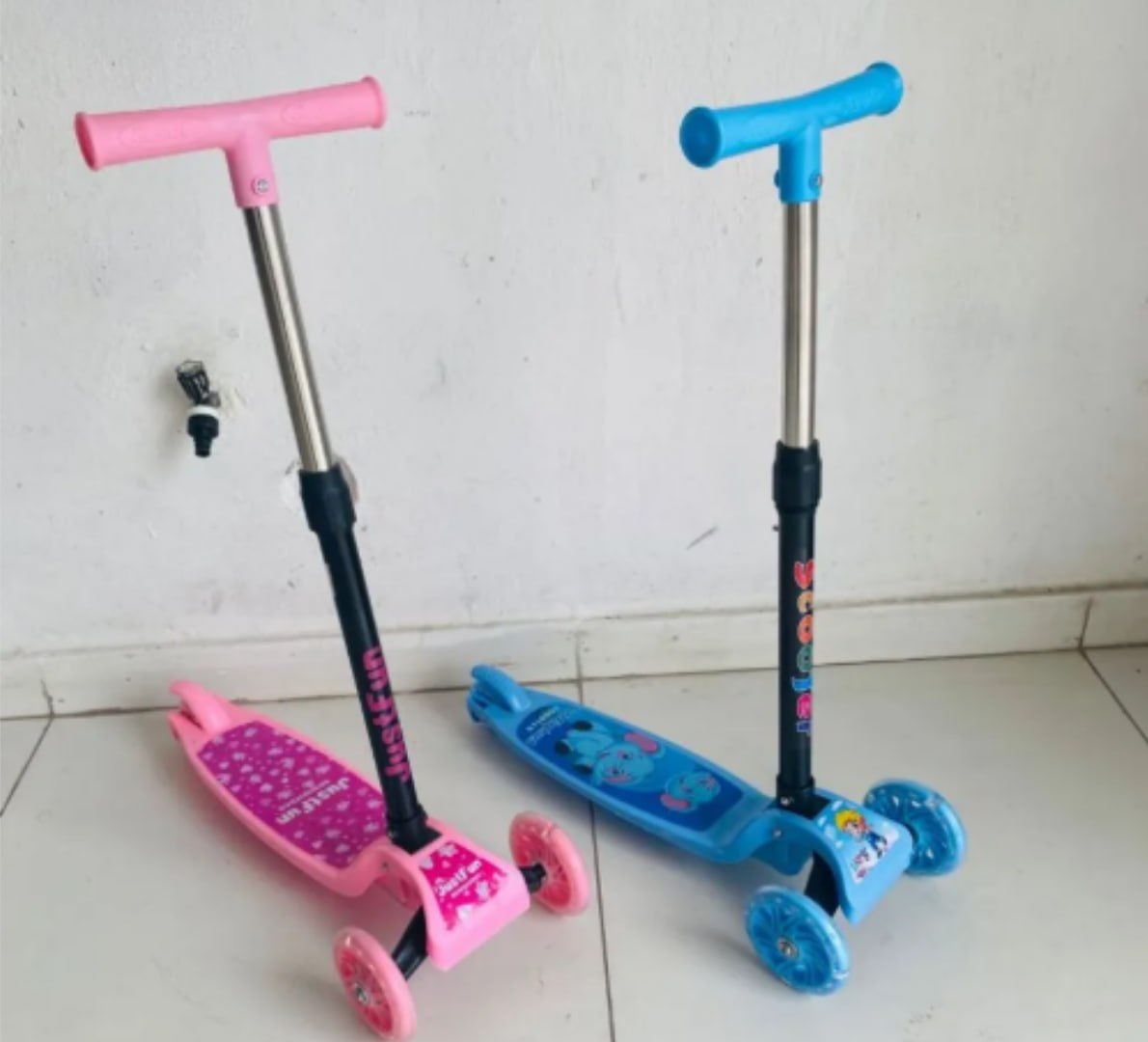 ✅ Patinete Infantil 3 Rodas De Led Dobrável - Kparts Importadora