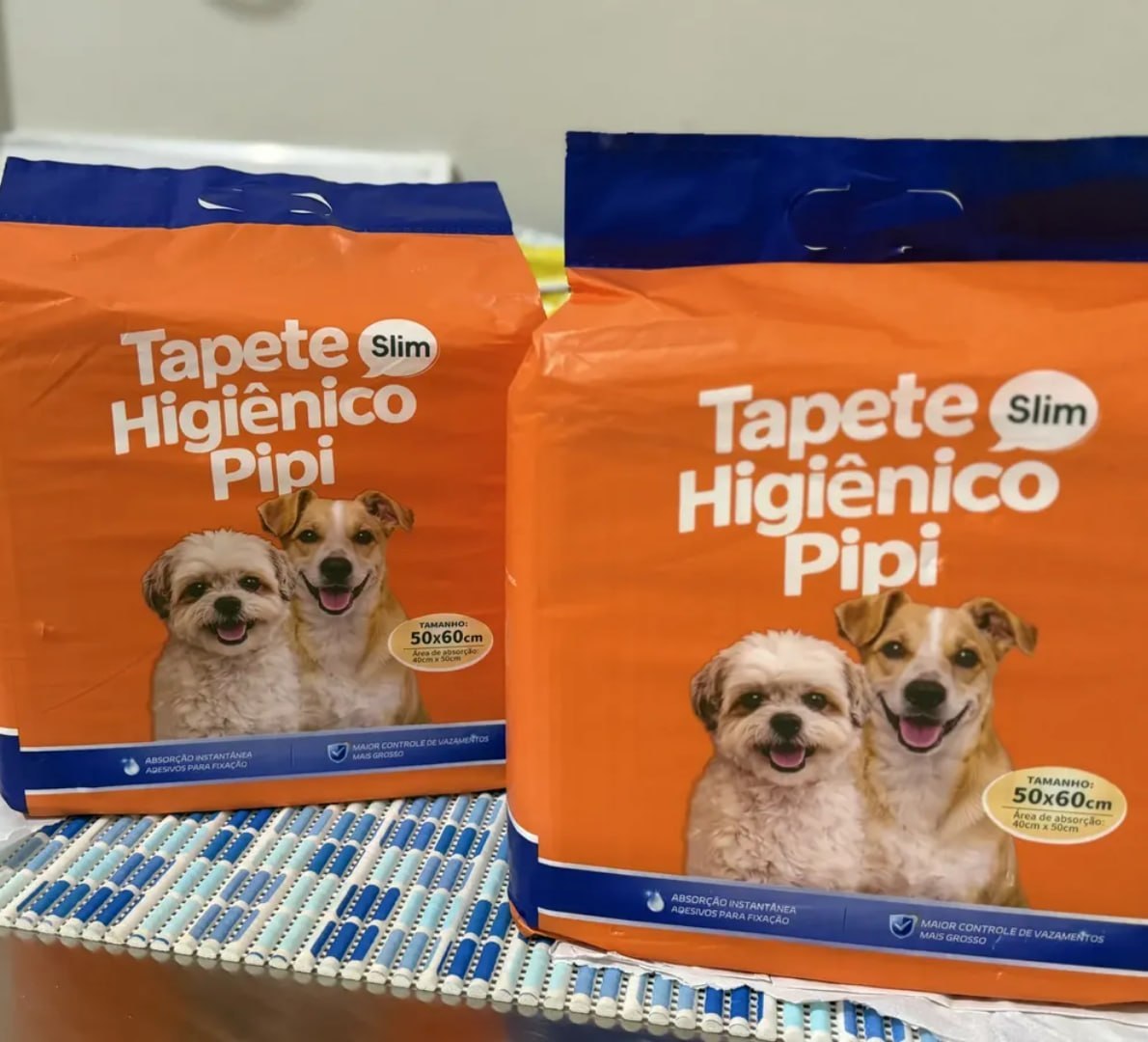🐶 Tapete Higiênico Para Cães Gatos 50 Unidades