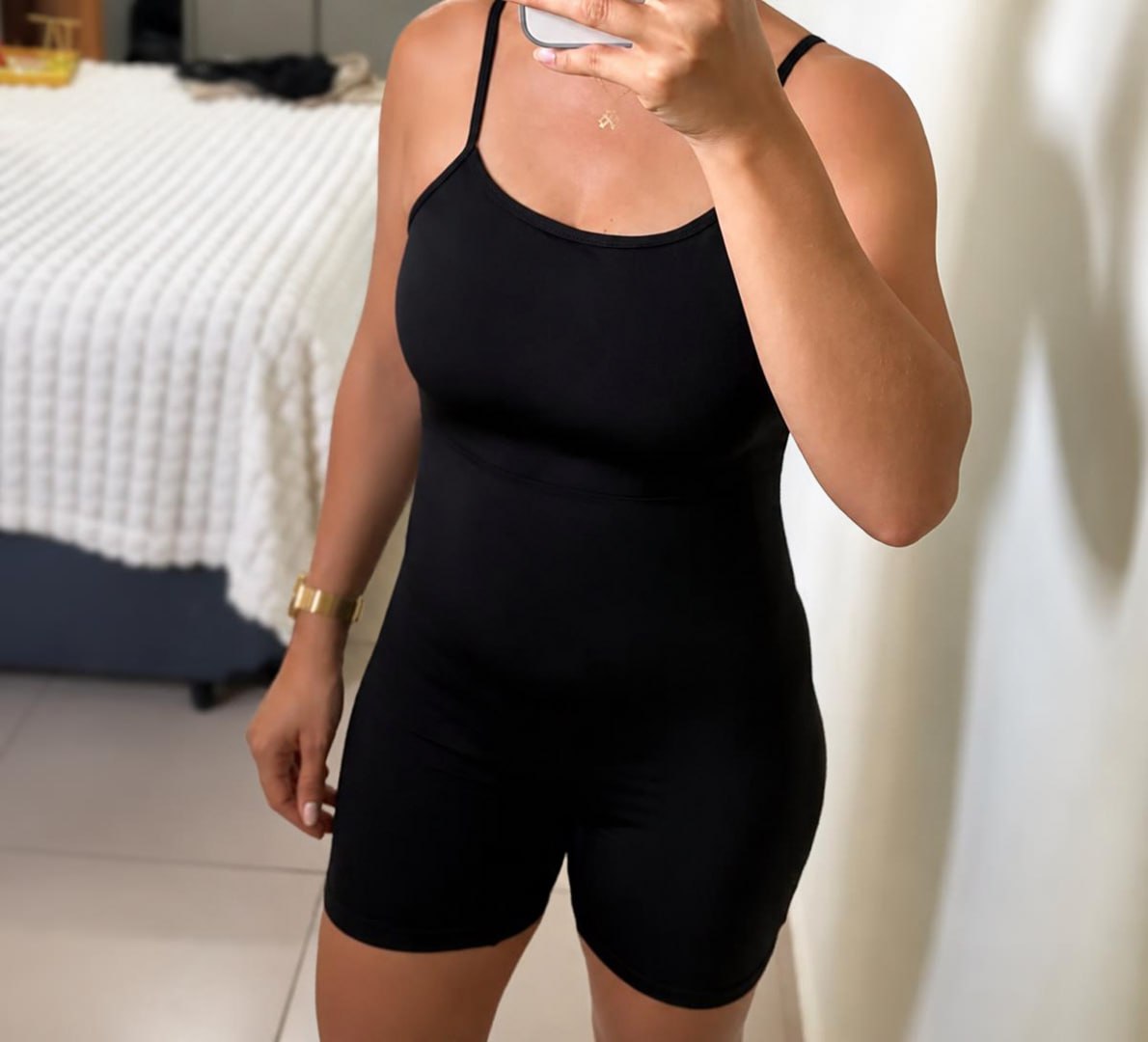 ✅ Macaquinho Fitness Zero Transparência