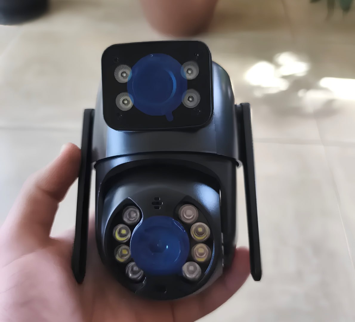 🎥 Kit 2 Câmeras de Segurança IP WiFi Interna Externa Full HD 360°