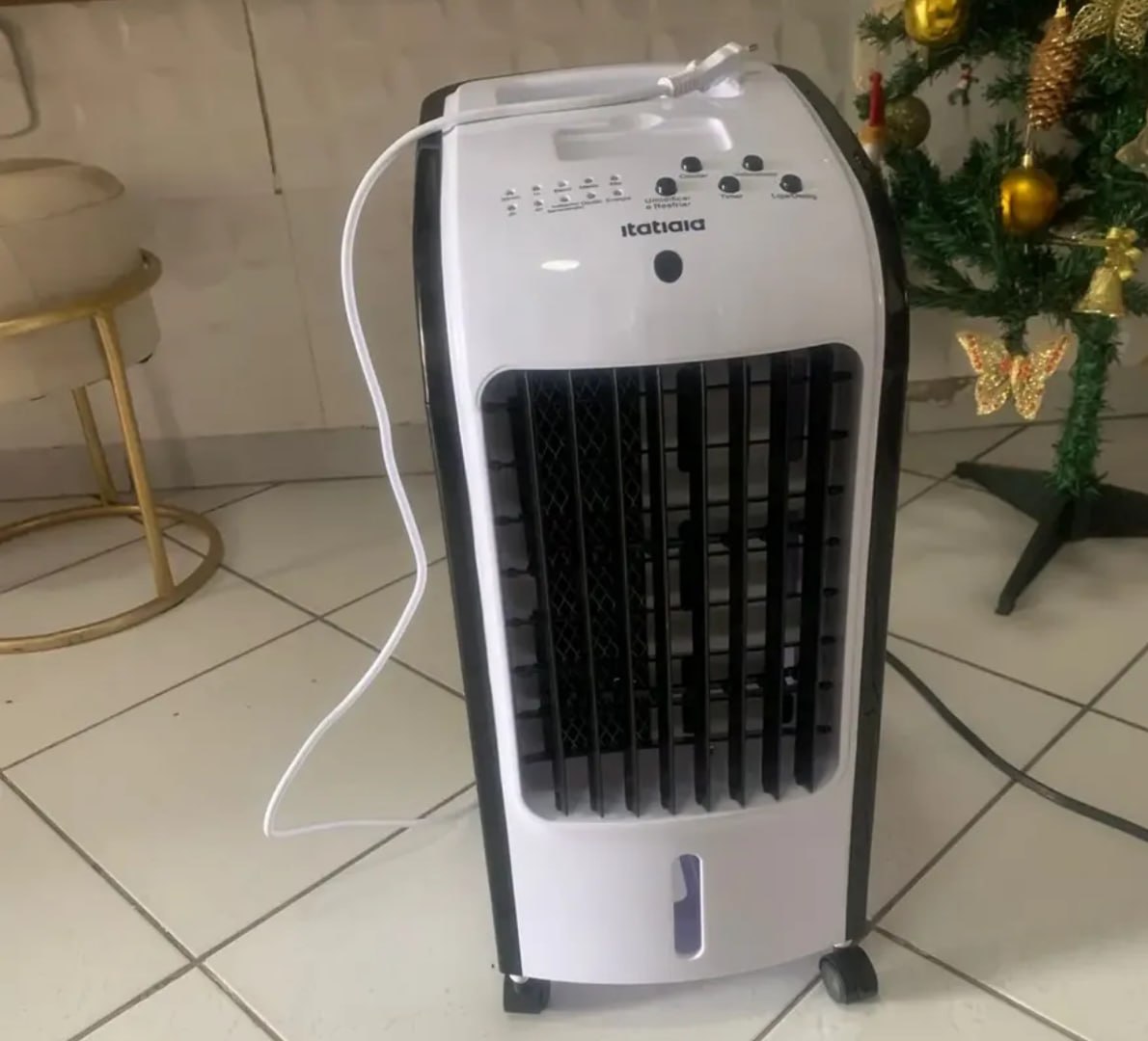 🍃 Climatizador De Ar 4 Litros Portátil 4 Em 1 Itatiaia