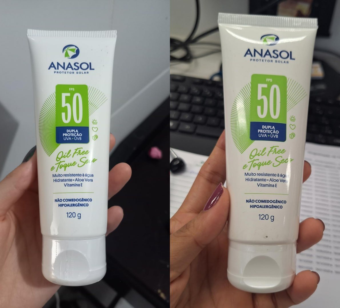 ☀️ Anasol Protetor Solar FPS 50 - 120 g