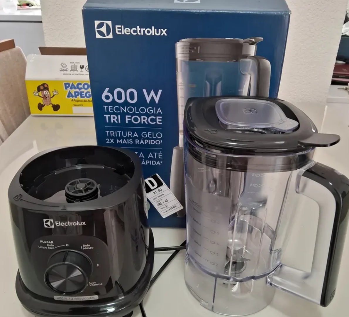 ✅ Liquidificador Electrolux 600W, 2,7L