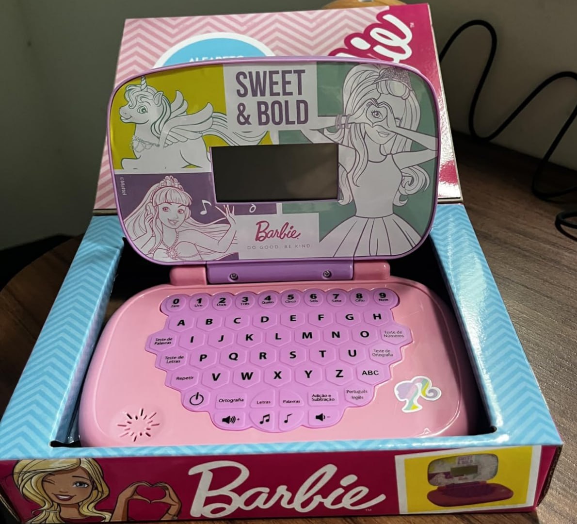 💻 Laptop Infantil Bilíngue Barbie - Candide