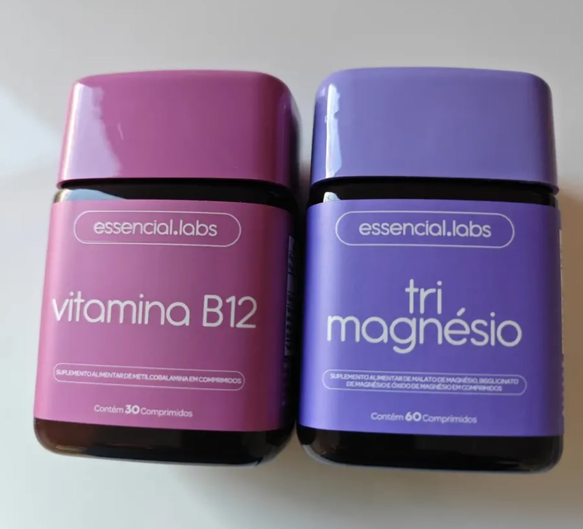 ✅ Kit TrI Magnésio 60 comprimidos - Essencial Labs
