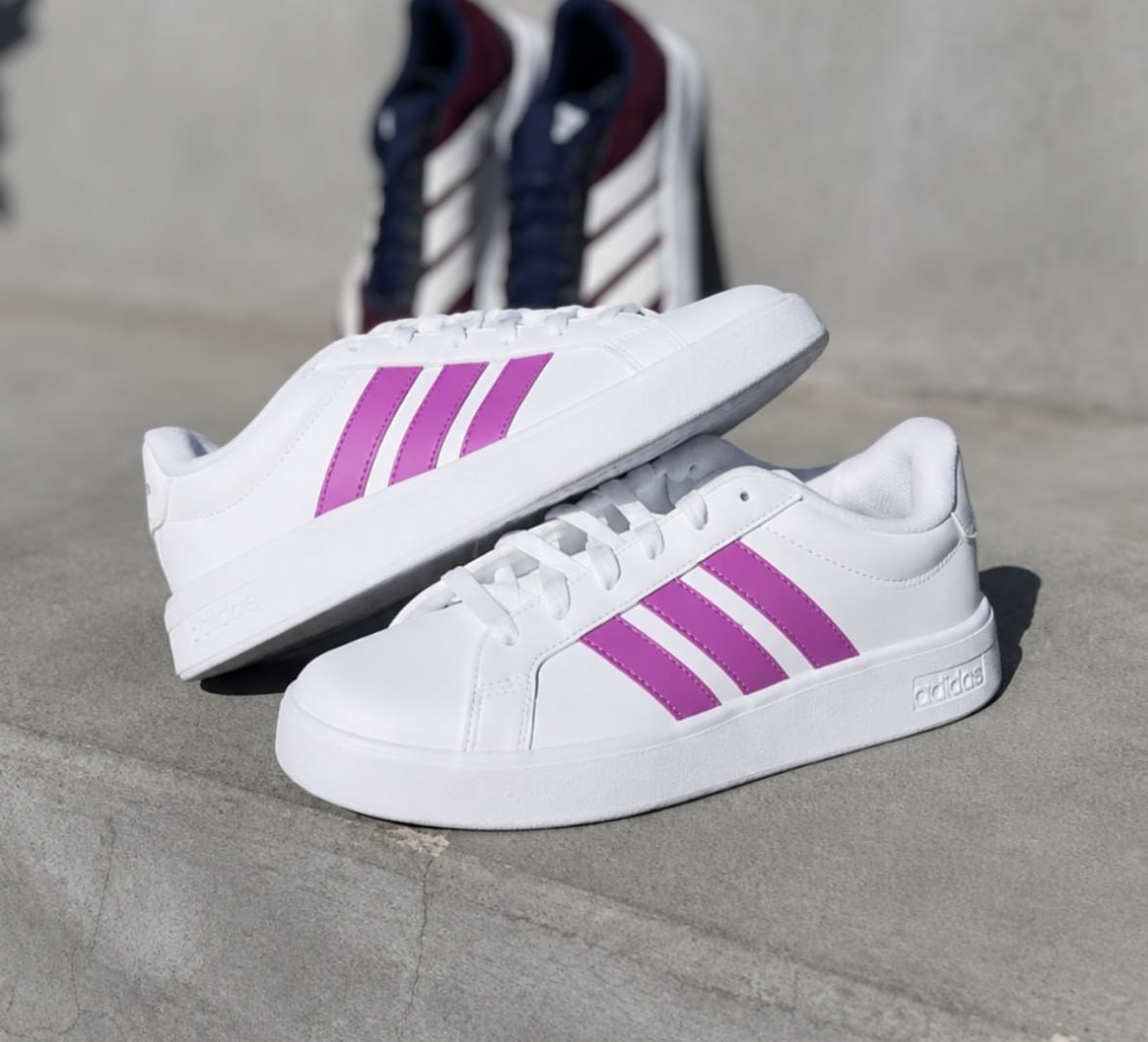 👟 Tênis Grand Court Base 3.0 Adidas