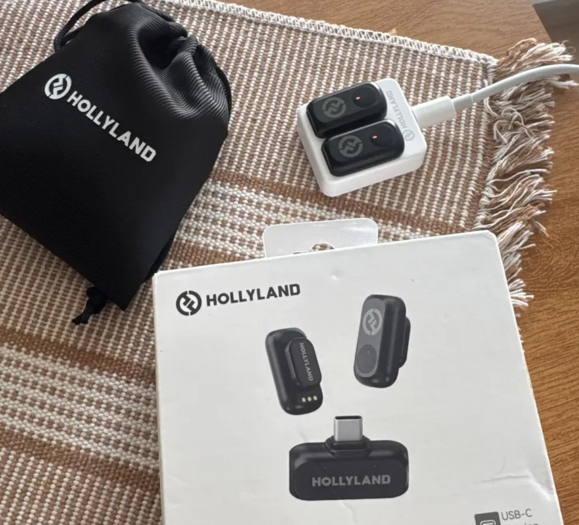 🎤 Microfone Lark A1 Hollyland Mini Usb-c