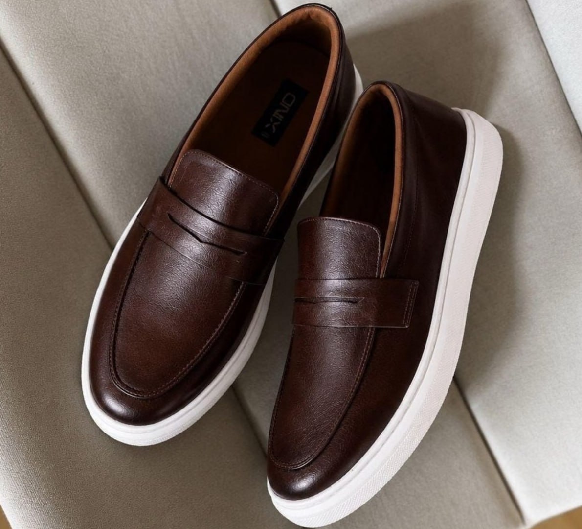 👞 Sapato Loafer Mocassim Couro