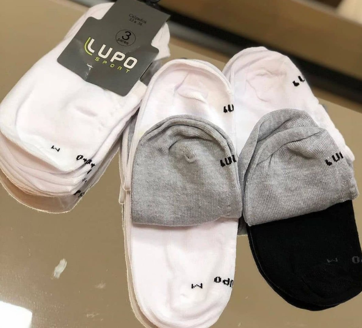 🧦 Kit com 10 Pares Meias Lupo Soquete