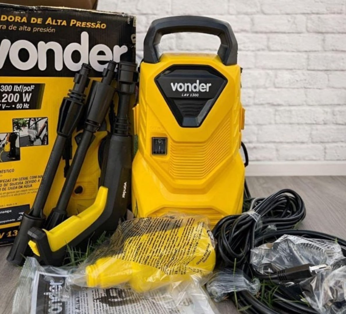 💧 Lavadora de Alta Pressão Vonder