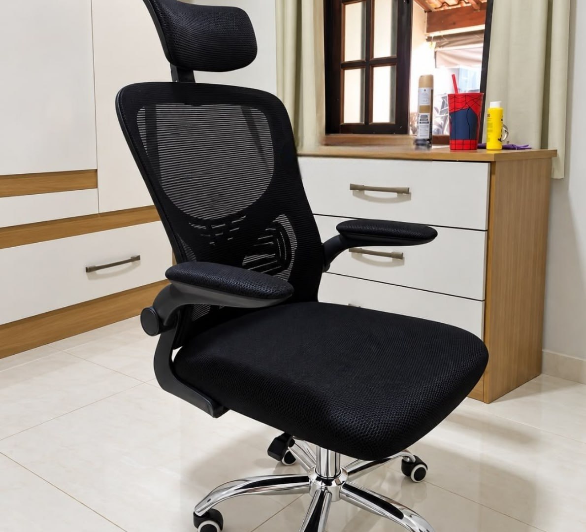 🪑 Cadeira Giratória Escritório Ergonômica Vegas Mesh