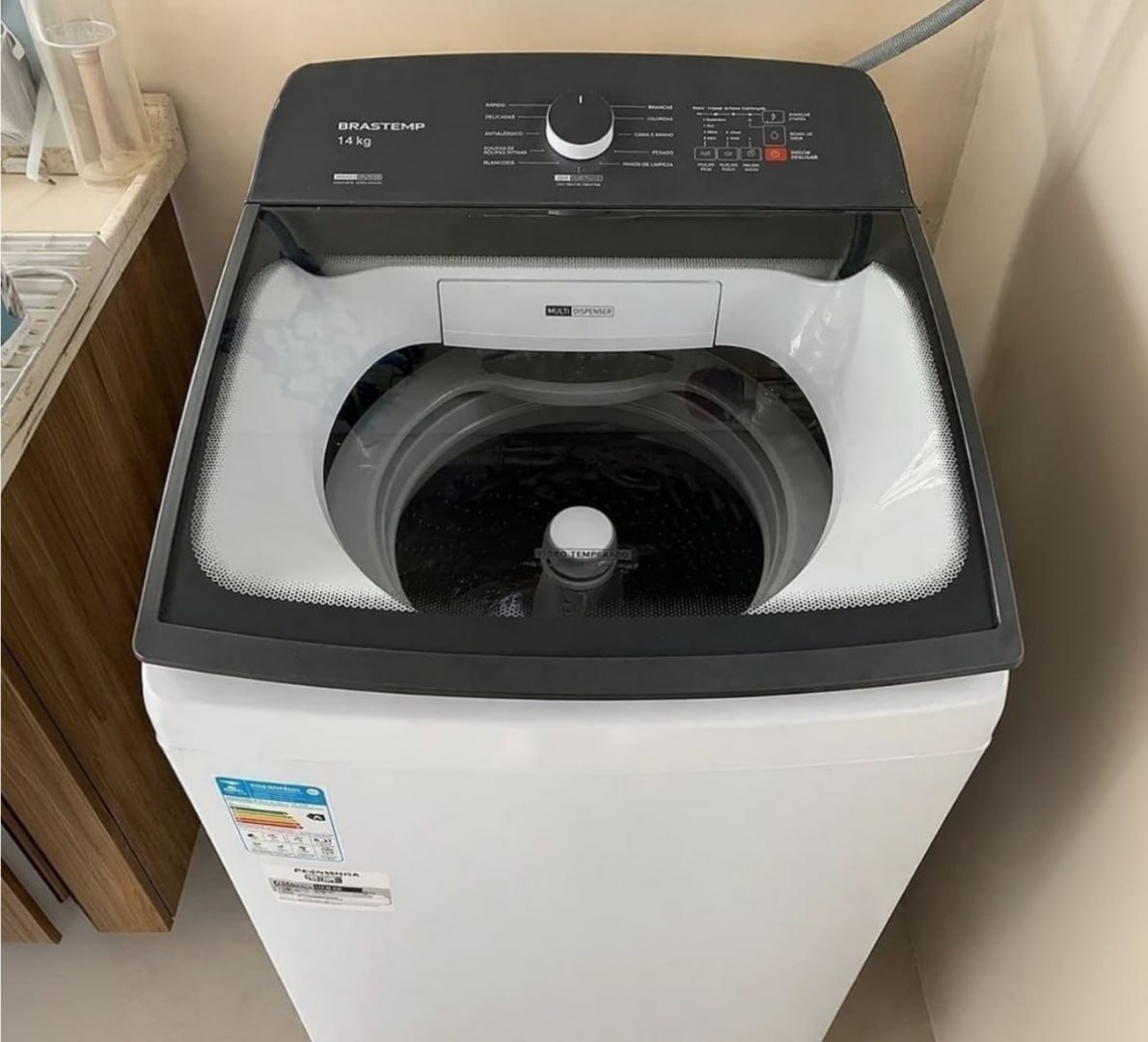 💧 Máquina de Lavar 14Kg Smart Sensor Brastemp