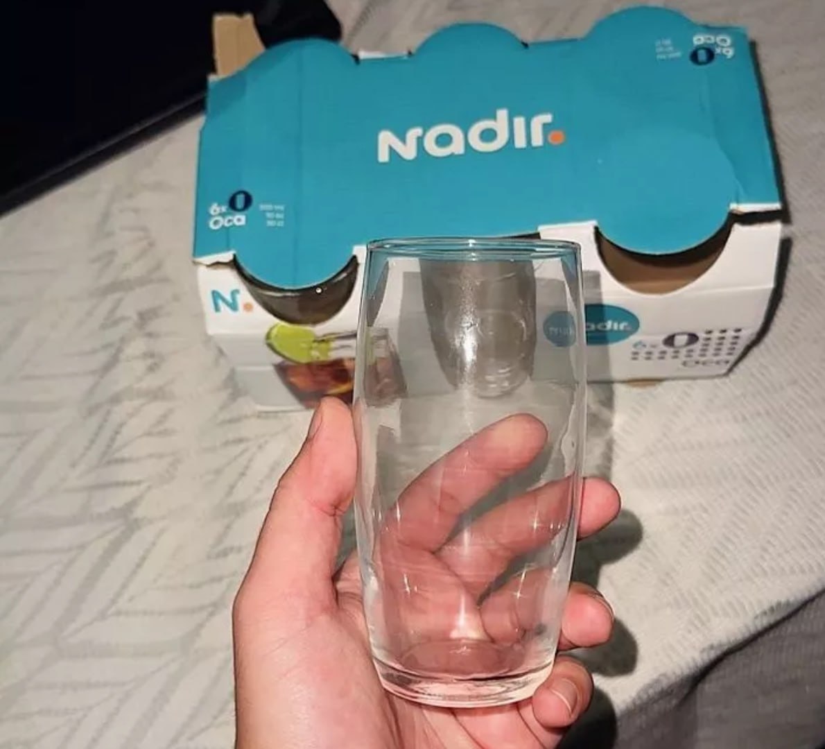 🥛 Conjunto 6 Copos Nadir Oca Long Drink 300ml