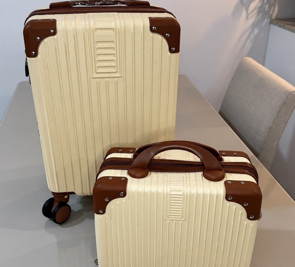 🧳 Mala de Viagem 10kg 360° com Frasqueira