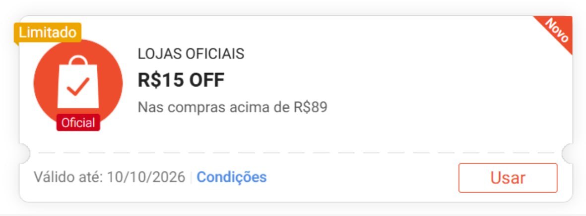 🚨 NOVO CUPOM SHOPEE🚨